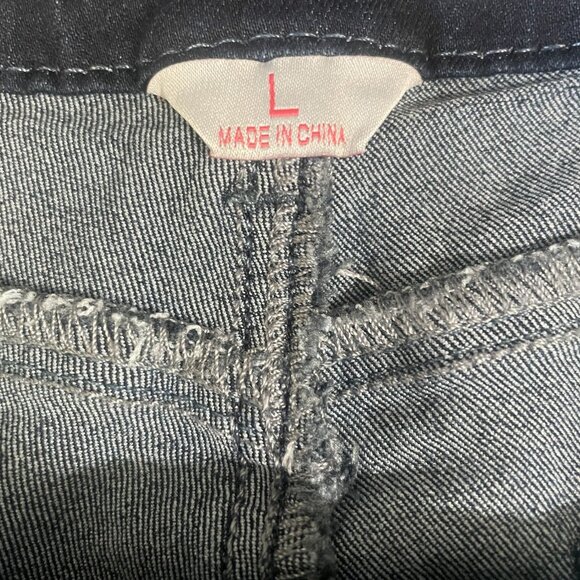 Laurie Felt Silky Ankle Skinny Jeans Dark Wash Stretch Soft Basic Size L - Picture 3 of 12